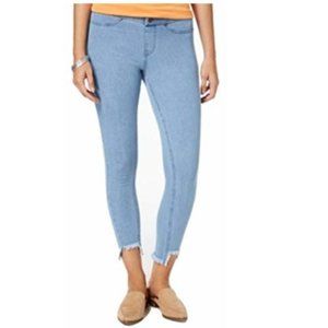 NWT Hue Leggings HI-Low Hem Original Denim Size M